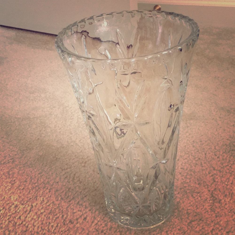 Crystal vase